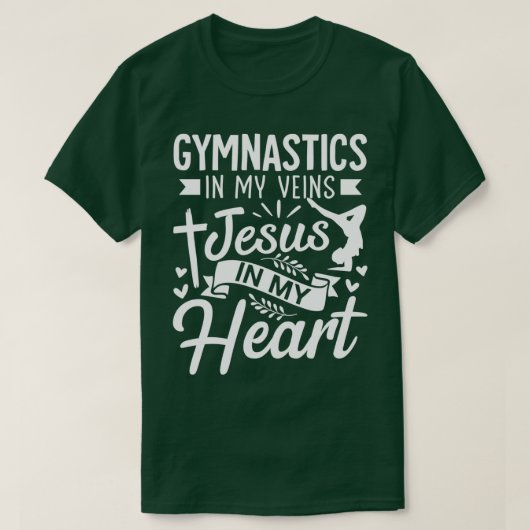 Funny Gymnastics Design for Men Women Gymnast Jesu T-shirt (Design voorkant)