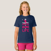 Funny Gymnastics en Slime zijn leven T-shirt (Voorkant volledig)