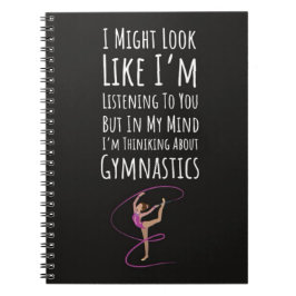 Funny Gymnastics Team Gifts Sport Teen Girls Women Notitieboek
