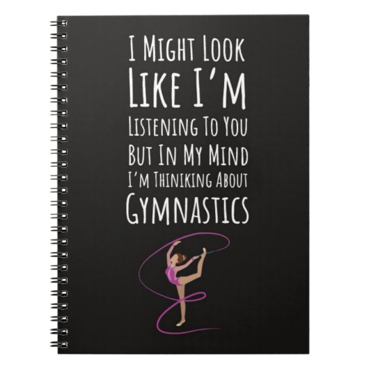 Funny Gymnastics Team Gifts Sport Teen Girls Women Notitieboek (Voorkant)