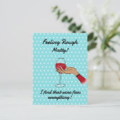 Funny Haal het goed Briefkaart (Staand voorkant)