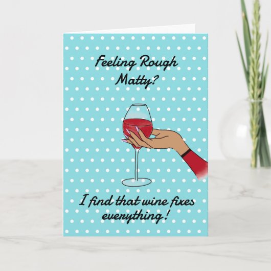 Funny Haal het goed Kaart (Voorkant)