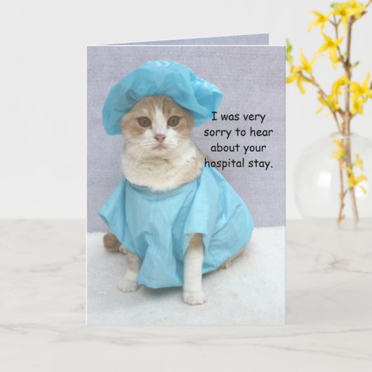 Funny Haal het goed Kaart (Gele Bloem)