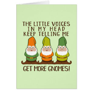 Funny Haal meer gnomen Wenskaarten