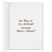 Funny Haal meer gnomen Wenskaarten (Binnen (Rechts))