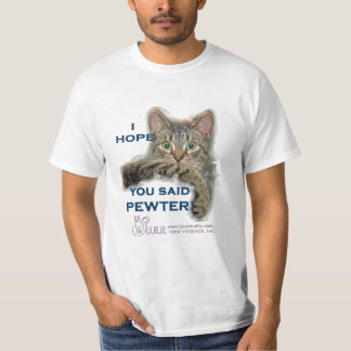 FUNNY HAHA zegt dat ECHTE MANNEN VASTSTELLEN! T-shirt