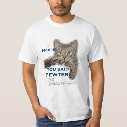 FUNNY HAHA zegt dat ECHTE MANNEN VASTSTELLEN! T-shirt (Voorkant)