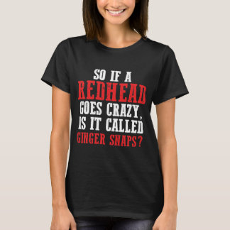 Funny Hair Dresser Redhead Gift Red Hair Stylist G T-shirt