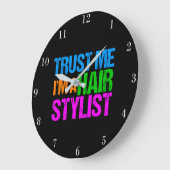 Funny Hair Stylist Grote Klok (Hoek)