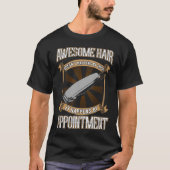 Funny hairdresser en barber hair t-shirt (Voorkant)