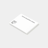 Funny Hairdresser, Funny Haarstylist Barber Quote Post-it® Notes (Schuin)