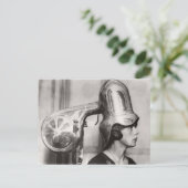 Funny  Hairdryer Briefkaart (Staand voorkant)