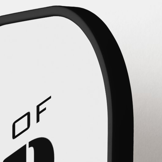 Funny Hairy Professor Beardology Pickleball Paddle (Links Detail)