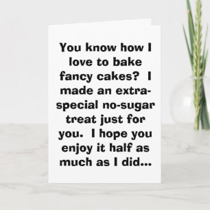 Funny Half-pizza Birthday Card Kaart