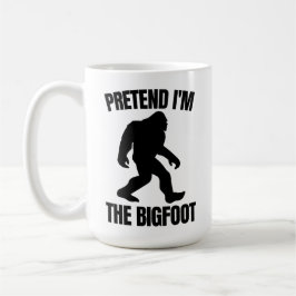 Funny Halloween 2020 - Ik ben de Bigfoot Koffiemok