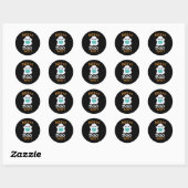 Funny Halloween 2020 is Boo Sheet Ronde Sticker (Vel)