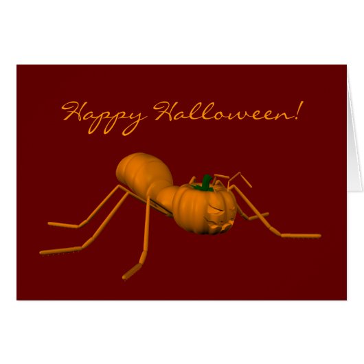 Funny Halloween Ant (Voorkant Horizontaal)