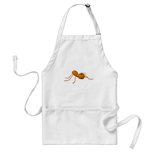 Funny Halloween Ant Standaard Schort (Voorkant)