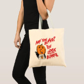 Funny Halloween Are You Scared? Tote Bag (Voorkant (product))