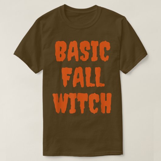 Funny Halloween Basic Fall Witch Halloween 3960396 T-shirt (Design voorkant)