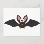 Funny Halloween Bat Briefkaart (Voorkant)