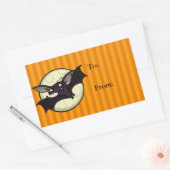 FUNNY HALLOWEEN BBT RECTANGLE GIFT STICKERS (Envelop)