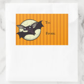 FUNNY HALLOWEEN BBT RECTANGLE GIFT STICKERS (Tas)