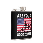 Funny Halloween ben je een goed Zombie Heupfles (Rechts)