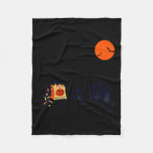 Funny Halloween Bigfoot Trick Or Treating - Bigfoo Fleece Deken (Voorkant)