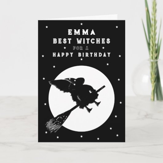 Funny Halloween Birthday Card Bedankkaart (Voorkant)