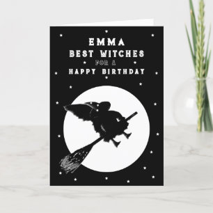 Funny Halloween Birthday Card Bedankkaart