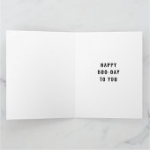 Funny Halloween Birthday Kaart (Binnen)