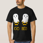 Funny Halloween Boo bijen T-shirt (Voorkant)