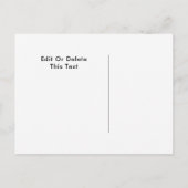 Funny Halloween Briefkaart (Achterkant)