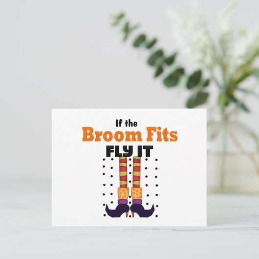 Funny Halloween Briefkaart (Staand voorkant)