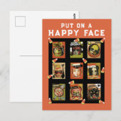 Funny Halloween Briefkaart (Voorkant / Achterkant)