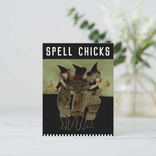 Funny Halloween Briefkaart (Staand voorkant)