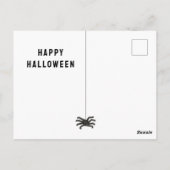 Funny Halloween Briefkaart (Achterkant)