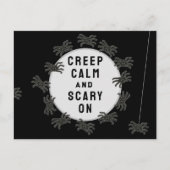 Funny Halloween Briefkaart (Voorkant)