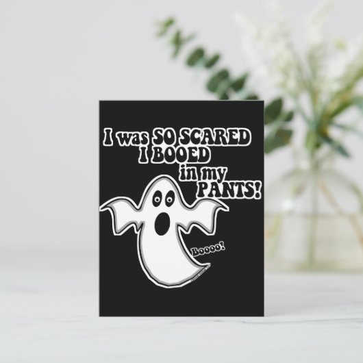 Funny Halloween Briefkaart (Staand voorkant)