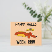 Funny Halloween Briefkaart (Staand voorkant)