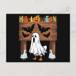 funny halloween briefkaart