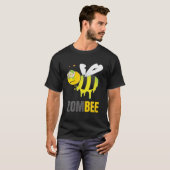 Funny Halloween Bumble Bee Zombee Zombie Graphic C T-shirt (Voorkant volledig)