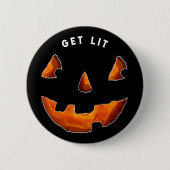 Funny Halloween Button (Voorkant)