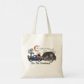 Funny Halloween Camping Tote Bag (Achterkant)