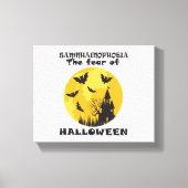 Funny Halloween Canvas Afdruk (Voorkant)