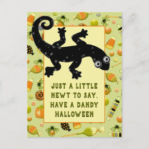 Funny Halloween Card Briefkaart