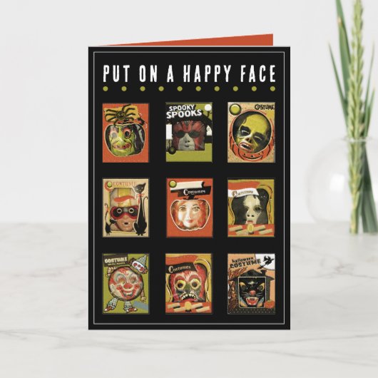Funny Halloween Card Kaart (Voorkant)