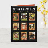 Funny Halloween Card Kaart (Gele Bloem)