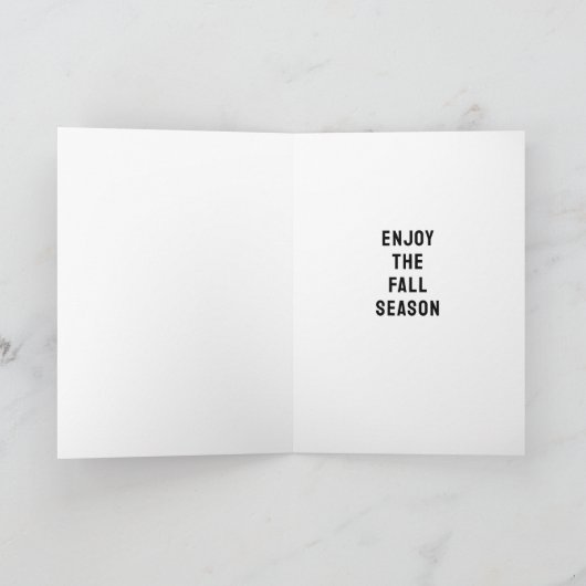 Funny Halloween Card Kaart (Binnen)